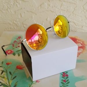 2019 Orange MIRROR LENS ROUND STYLE